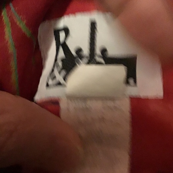 Vintage 90s bright red floral mini dress - Picture 3 of 11